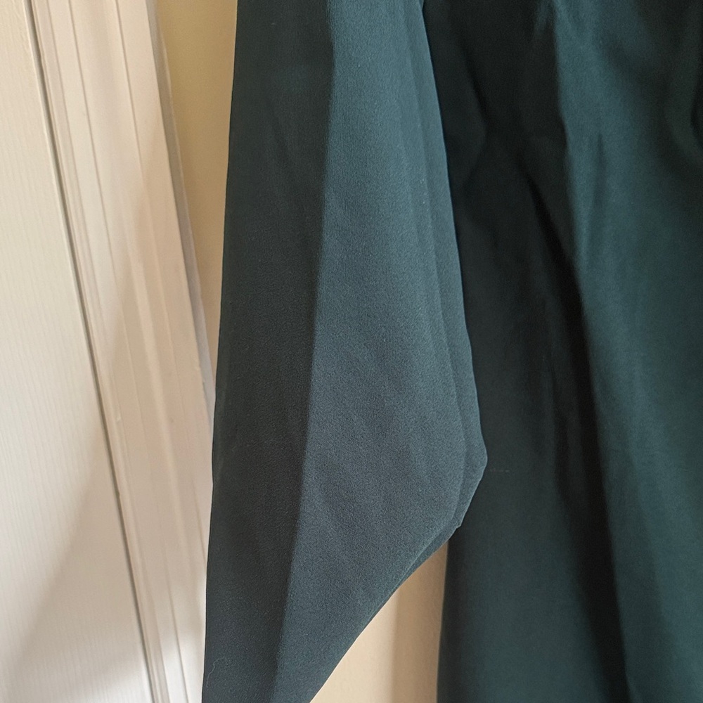 She + Sky Forest Green Long Sleeve Dress - Picture 3 of 8